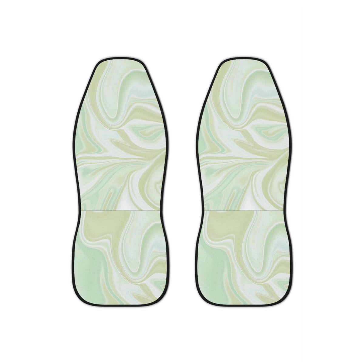 Retro Groovy Waves Boho Car Seat Covers Set, Aesthetic Car Seat Cover, Gift for new driver,Good vibes car seat decor, Cute Car Accessories