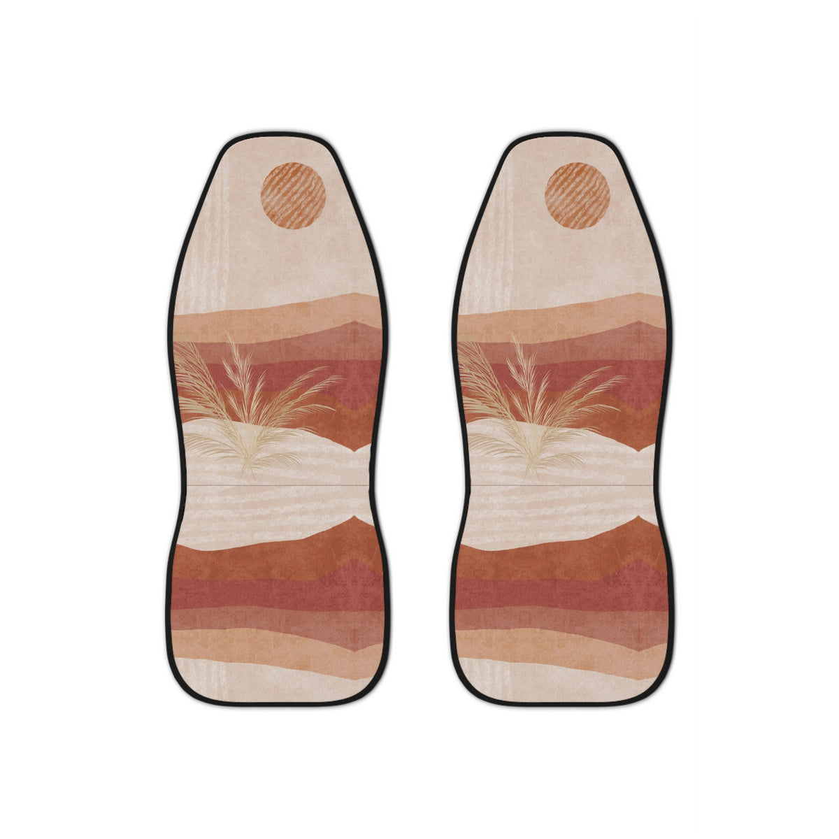 Boho Beige Car Seat Covers Set of 2, Aesthetic Car Seat Covers,Boho Car Decor,new car gift,minimalist car seat cover,Cute car accessories