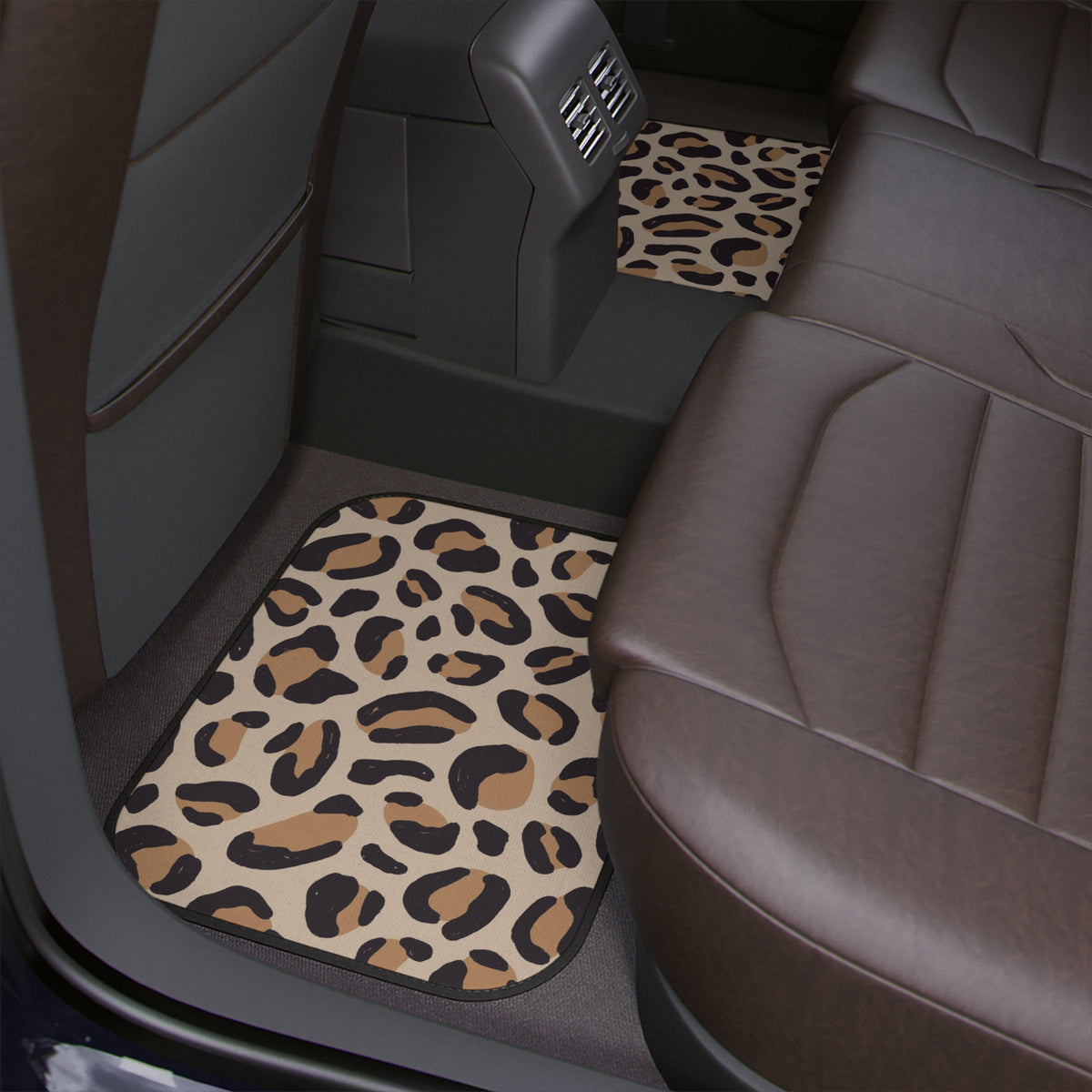 Animal Print Car Floor Mat,Leopard skin print Car Floor Mat,Cute Car Accessories for women,boho car mats,boho interior car decor