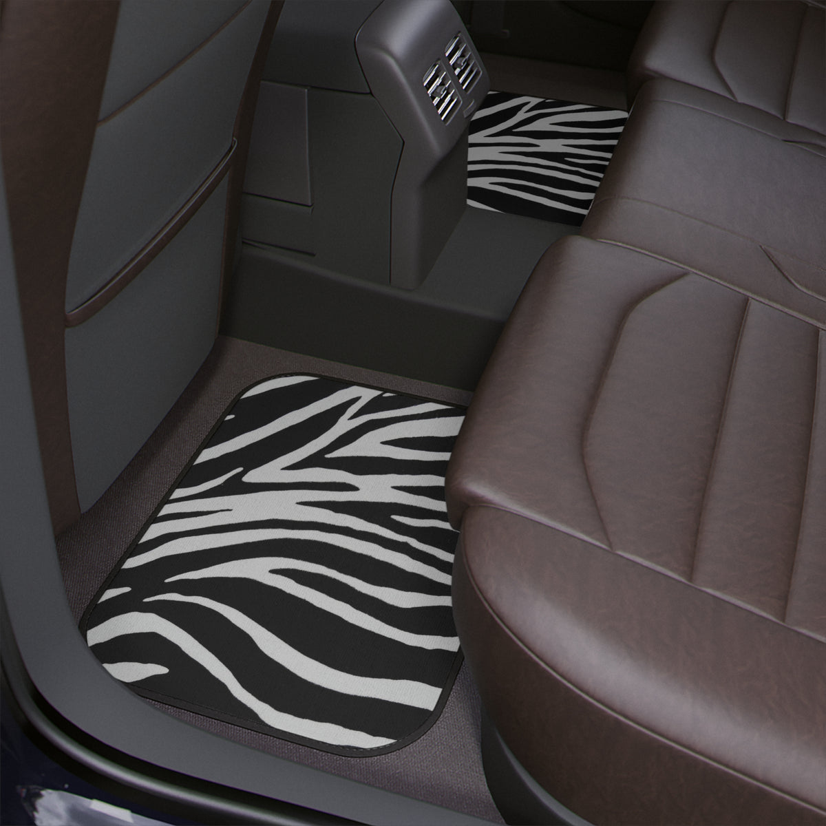 Animal Print Car Floor Mat,Zebra skin pattern Car Floor Mat,Cute Car Accessories for women,boho car mats,boho interior car decor