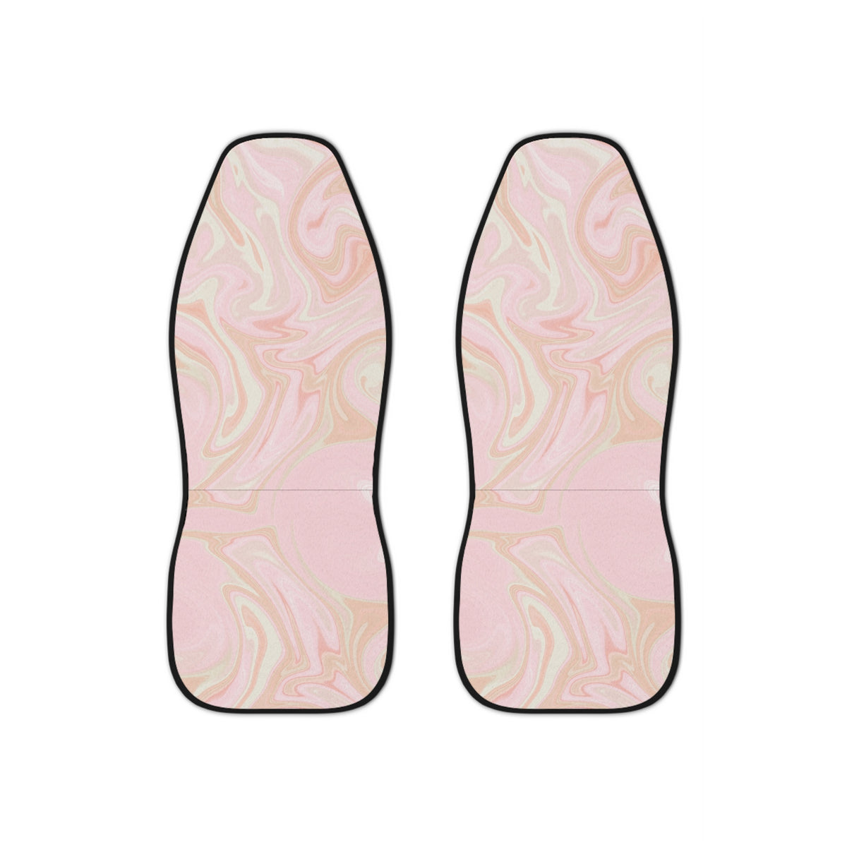 Pink Psychedelic Car Seat Covers Set, Aesthetic Groovy Waves Car Seat Cover,Cute Car Accessories, Good Vibes cute car Decorations