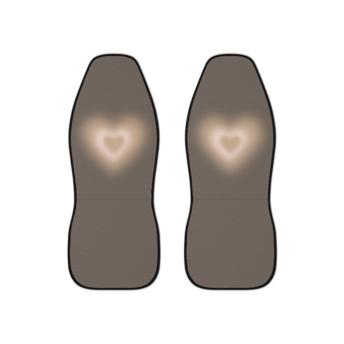 Creamy Espresso Car Seat Covers Set, Aesthetic Y2K Car Seat Cover,Cute Girly Car accessory,Beige Car Interior Decor,Boho Good Vibe Retro Car