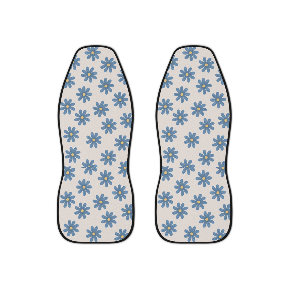 Groovy Flower Car Seat Covers Set of 2,Aesthetic Daisy Flower Car Seat Covers,Boho Car Decor,minimalist car seat cover,women car accessory
