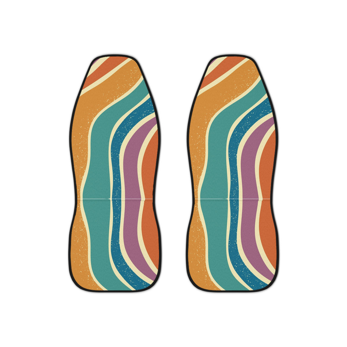 Abstract Groovy Car Seat Covers Set,Aesthetic Retro Car Seat Covers,Boho Car Decor,new car gift,minimalist car seat cover,Cute car accessory