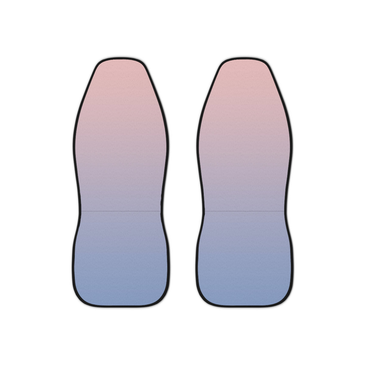 Aesthetic Pastel Pink Blue Car Seat Covers Set, Y2K Gen Z Car Seat Cover,Pinky Car Accessory,Cute Car Interior Decor,Minimalist Ombre Design