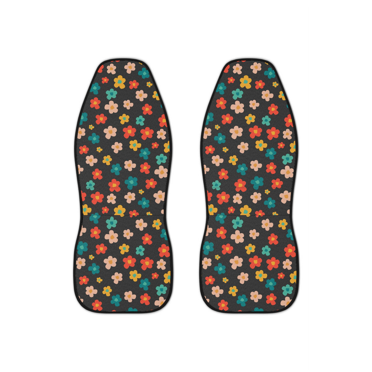 Hippie flower pattern Car Seat Covers Set, Aesthetic Boho Car Seat Cover, Gift for new driver,cute car Accessories for women,cute car decor