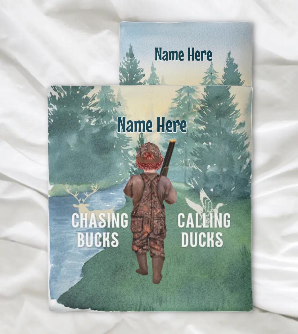 Personalized Kid's Sleeping Bag - Future Hunter