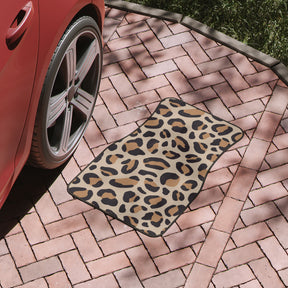 Animal Print Car Floor Mat,Leopard skin print Car Floor Mat,Cute Car Accessories for women,boho car mats,boho interior car decor