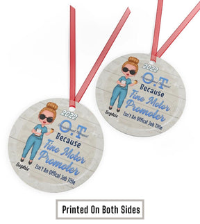 Occupational Therapist Fine Motor Promoter - Personalized Christmas Ornament