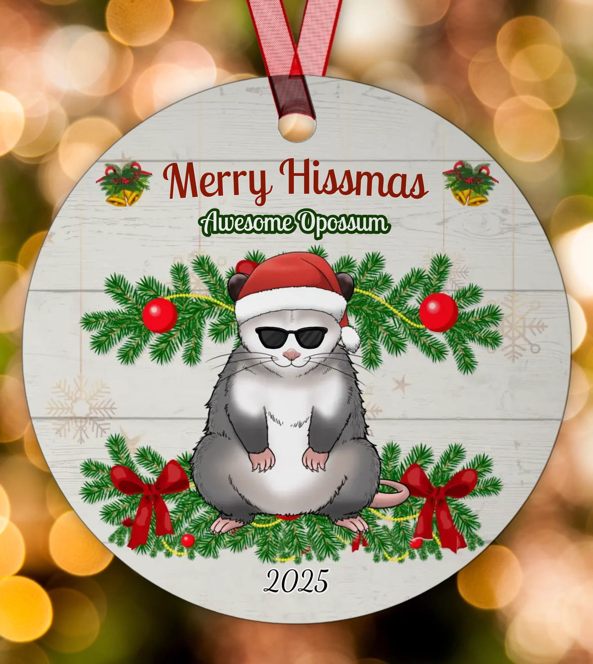 Opossum Ornament